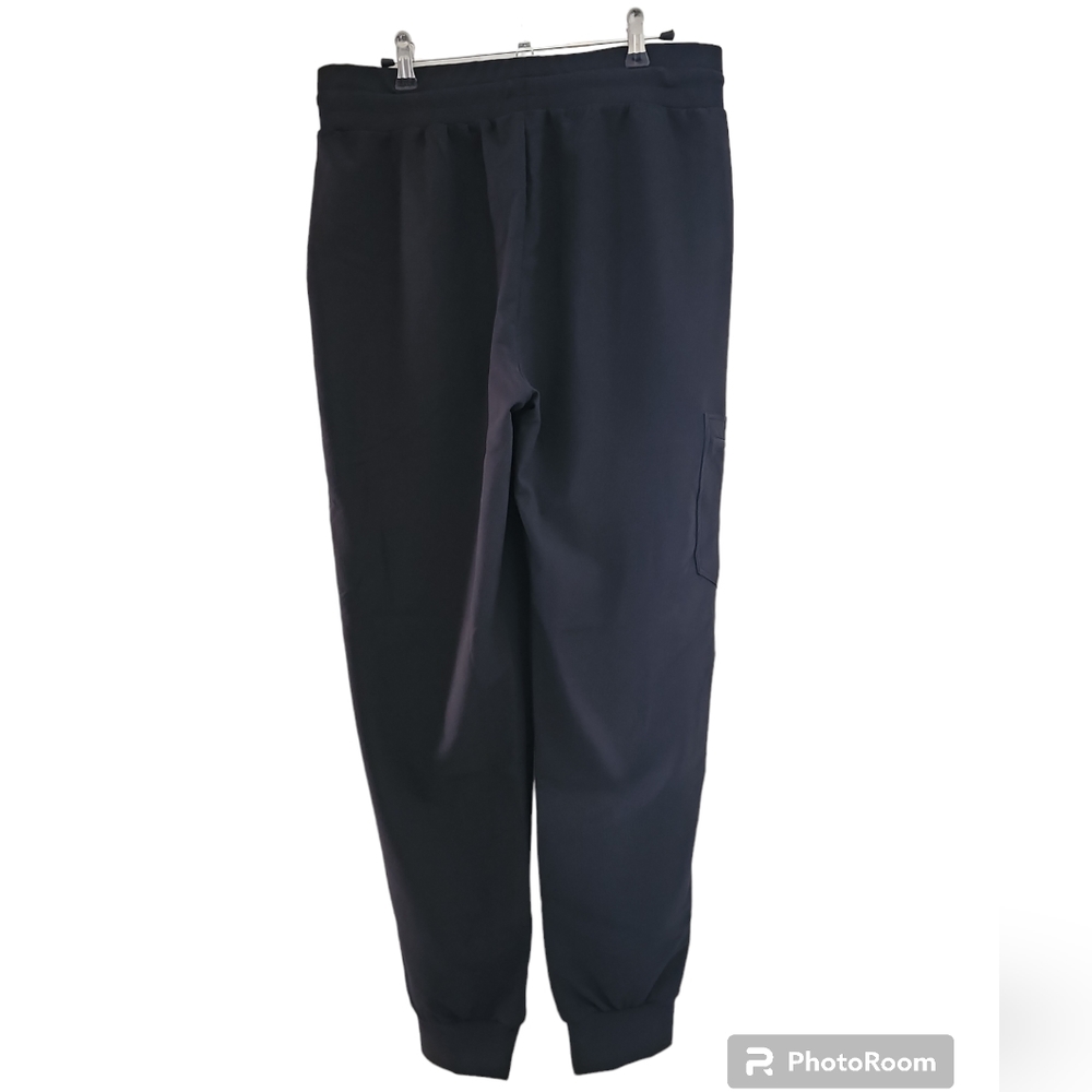 🎉HP🎉HALARA Black Cargo Zip Pocket Joggers Sz L - Picture 3 of 6